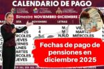 Fechas de pago de pensiones en diciembre 2025: consulta las fechas de cobro