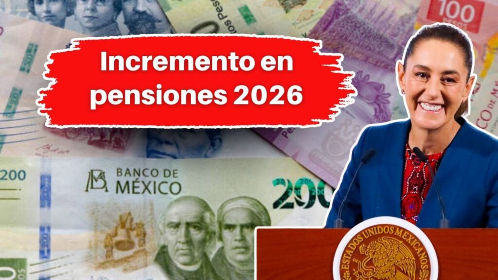 Incremento en pensiones 2026: cuándo depositan y quiénes reciben el aumento