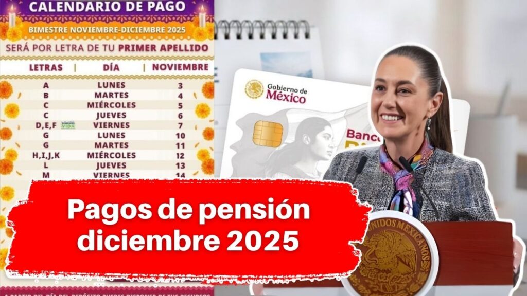Pagos de pensión diciembre 2025: cronograma oficial según apellido y modalidad