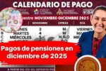 Pagos de pensiones en diciembre de 2025: calendario oficial y fechas de cobro por bancos