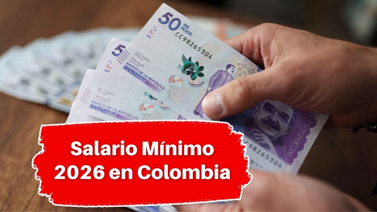 Salario Mínimo 2026 en Colombia: Cuánto Sube y Desde Cuándo Aplica